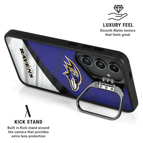 NFL Baltimore Ravens Galaxy S25 Ultra Kickstand Case